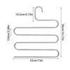 5 Layers Multi-Functional Clothes Hangers Non-Slip Pant Storage Rack Cloth Rack With Multiple Functions For Hanging And Storage
