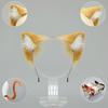 Adjustable Soft Plush Cats Ear Hairband Bendable Anime Ear Hairhoop For Roleplay Event Halloween Carnivals Celebration