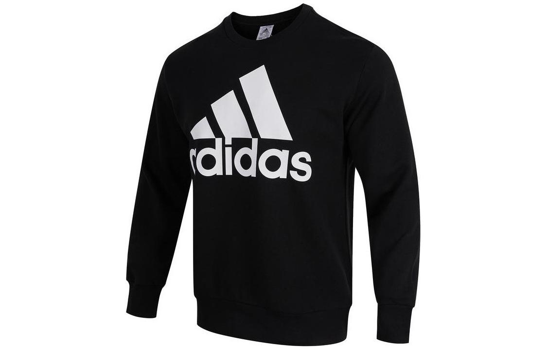 

Adidas Sweatshirts Men s Black Crew Neck Thickened Regular IC9324 XXL