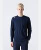 DESCENTE Men'S Turflite Long Sleeve T-Shirt Dark Navy Sr321Ttl72
