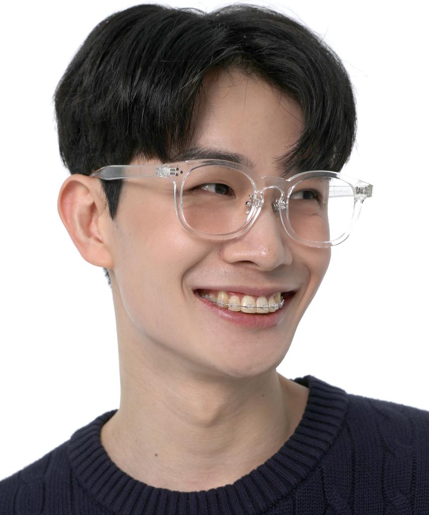 Eseubika Sbka Solar-C02 Blue Light Blocking Horn-Rimmed Glasses