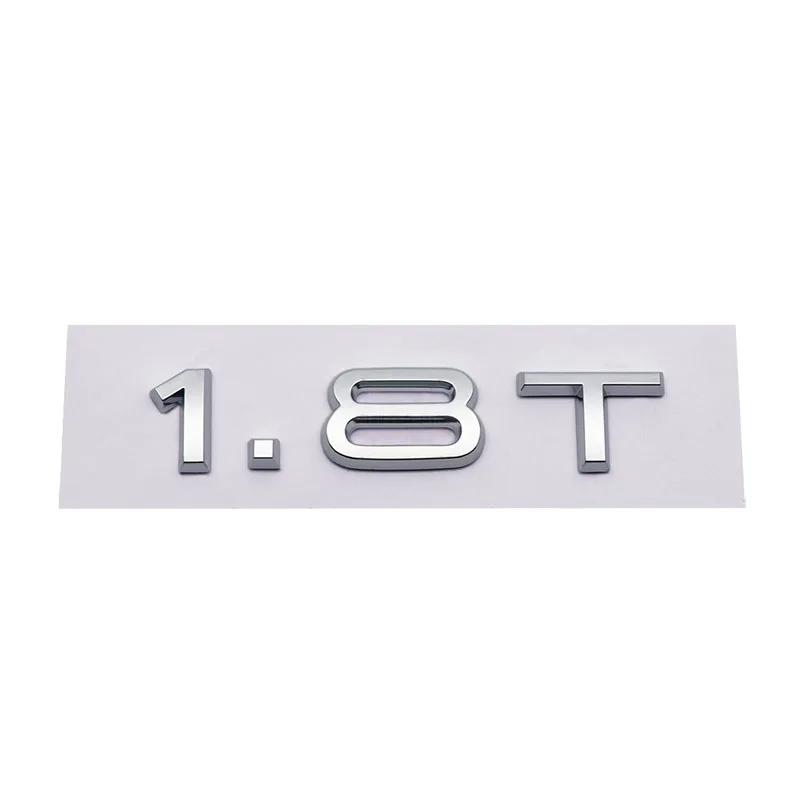 AAWC1 3D 2.0 T 2.0T 3.0 T 1.8T Letters compatible compatible for A3 A4 A5 A6 A7 A8 Q2 Q3 Q5 Q7 Q8 car Engine Fender trunk Rear Decal Emblem
