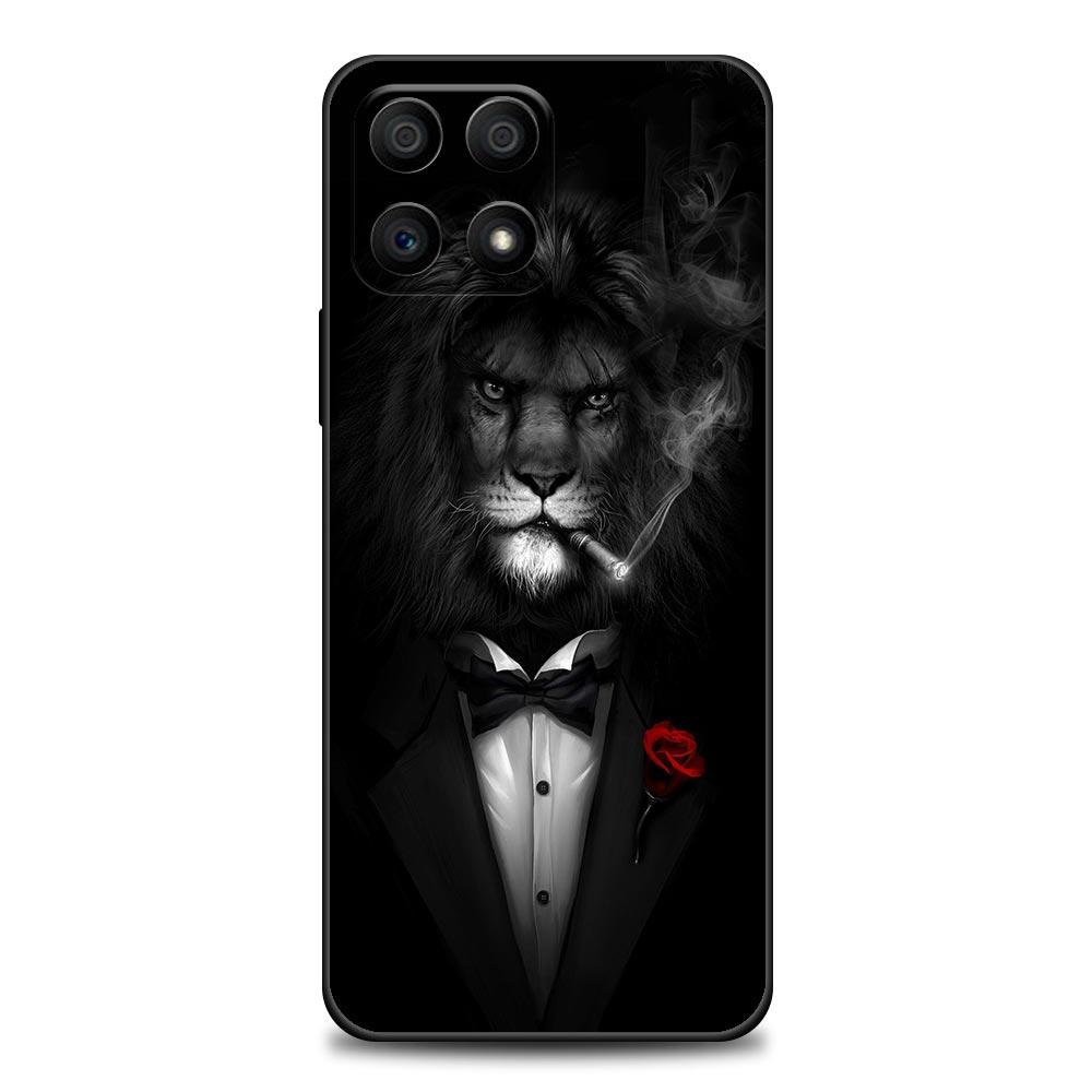 Eagle Cat Lion Tiger Animal Phone Case For Honor 50 30 10 Lite 30i 20 20e 9A 9C 9X Pro 8X Nova 8i 9 Y60 Cover Soft Silicone Case