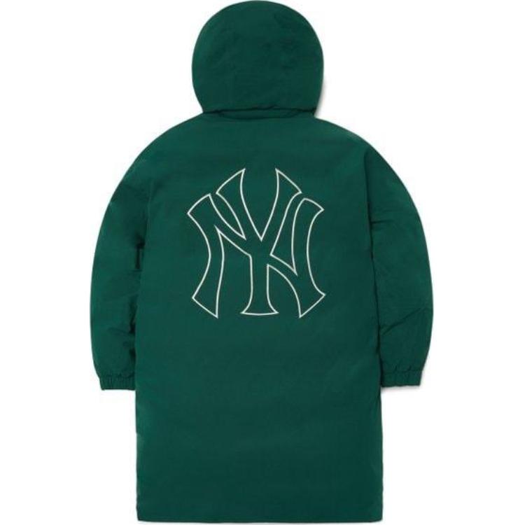 New MLB Down Jackets Unisex Green 3ADJB1426-50GND