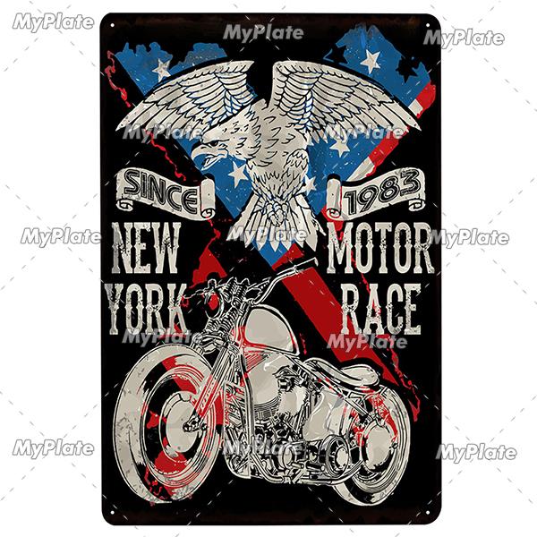 Motorbike Metal Sign Vintage Plaque Tin Sign Wall Decor For Garage Plate Crafts Art Ride Or Die Poster Gift Custom Drop Shipping
