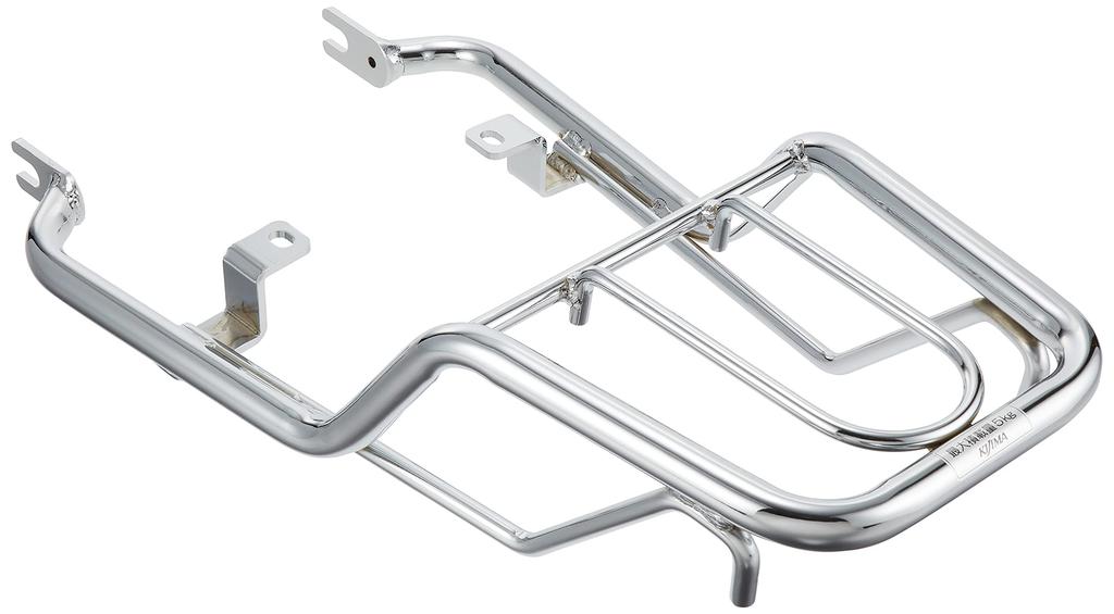Kijima Rear Carrier Rack for Double Seat Super Cub 110 and Cross Cub 110 ('18-) Chrome Plated, Part Number 210-268