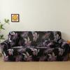 Milk Silk Sofa Cushion Printing All-inclusive Solid Color Lazy Cover Elastic Three-person Sofa Cover
