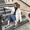 2025 Spring and Autumn New Leather Jacket Women's Short Korean Version Small Loose Student Wind Bike Leather Jacket