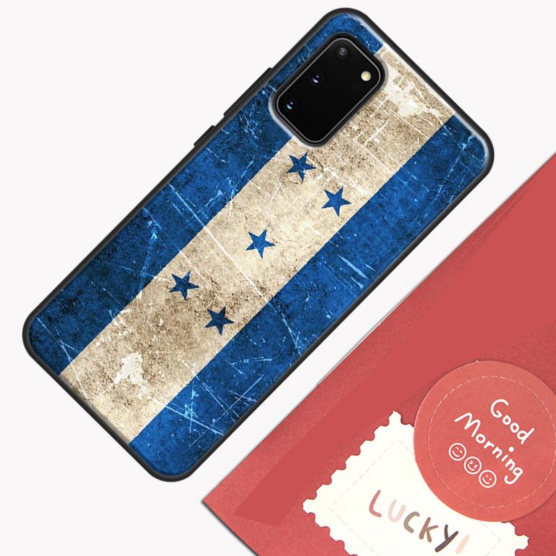 Honduras Flag Phone Case For Samsung Galaxy S23 S26 Ultra S20 S21 S22 S24 S25 Plus S10 S25 FE Cover Shell
