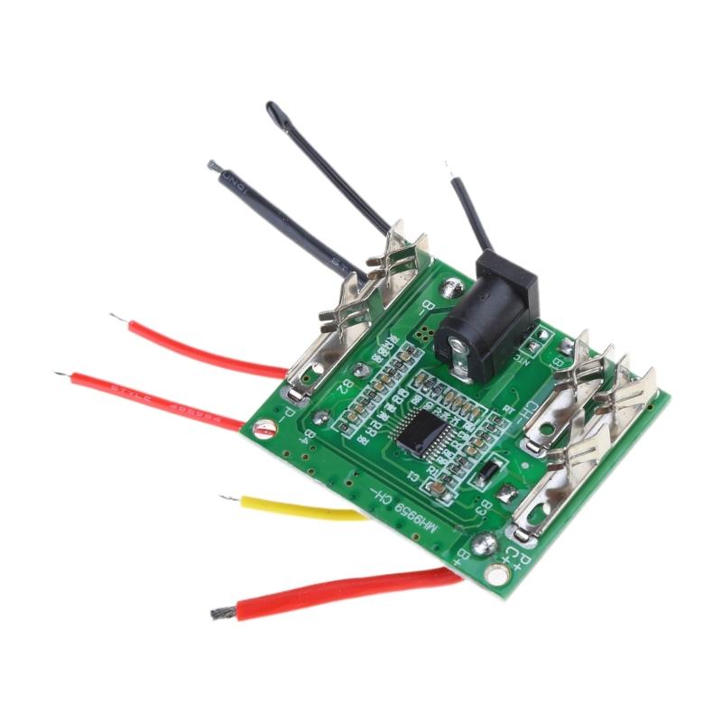 Kompakt akkumulátortöltés védőtáblához 5S 18/21V 20A Li-ion lítium akkumulátorcsomaghoz védőáramköri laphoz BMS