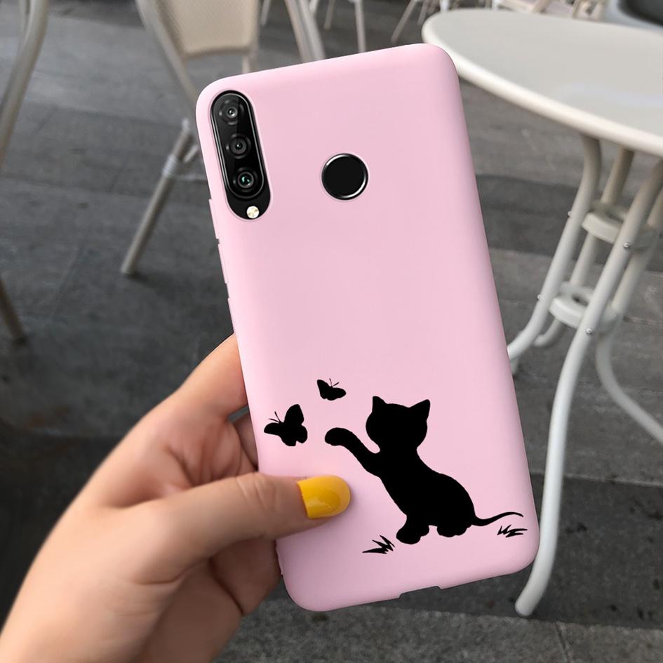 For Huawei P30 Lite Pro Case Fashion Girls Butterfly Bees Soft Fundas For Huawei P30 Pro VOG-L29 ELE-L29 P 30 Lite P30lite Coque
