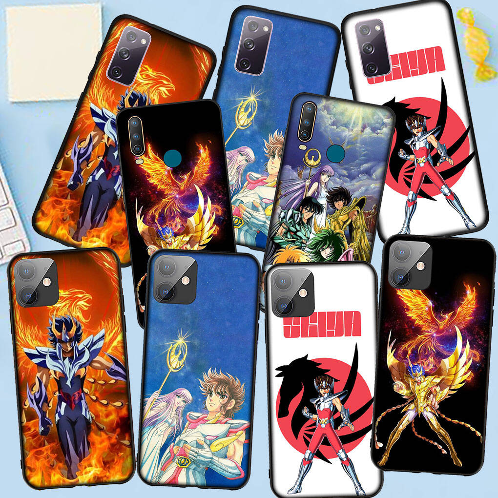 Phone Case for iPhone 17 16 15 Plus XR Huawei P30 P20 Lite Redmi Note 14 12 11 13 Pro Max OPPO A60 A80 A40 A18 A38 A54 Coque Saints Anime Seiyas Cover