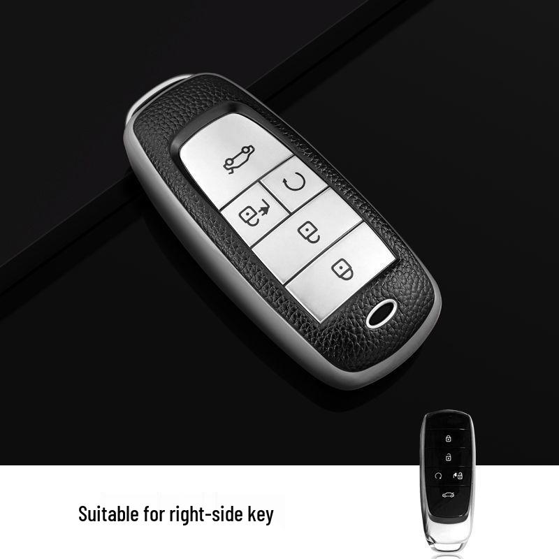 

Compatible Key Case for GAC Trumpchi Aion Models AIONS, AIONV, AIONY, AIONLX - Full Protection Shell with Buckle