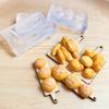 Bread Resin Mould Epoxy Resin Molds Bread Ornament Mold Ornaments Casting Moulds Silicone Material for Table Decorations