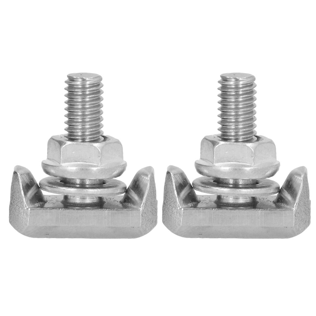 2pcs Car Battery Terminal T Bolts Stainless Steel 19116852 Replacement for Chevrolet