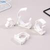 [TL][TL]20 Pcs Plastic PPR Clamp Holder For Water Pipe Tube Fittings With Cover Diameter 16mm 20mm 25mm 32mm