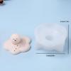 1pc Reusable Diy Melting Snowman Silicone Mold, Candle | Soap | Wax Epoxy Resin | Solid Aromatherapy Silicone Mold