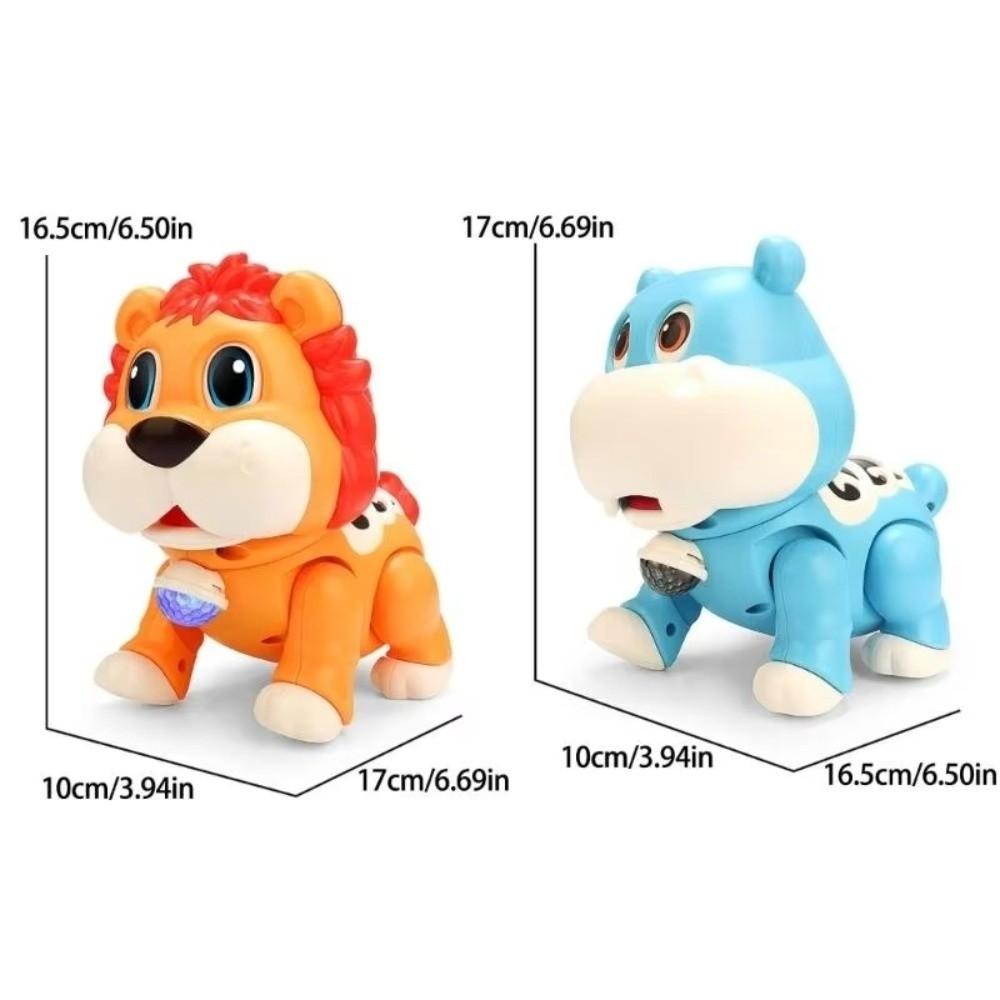 Crawl Learning Flashing Dancing Animal Toy Singing Dancing Flashing Light Sounding Toy  For Child
