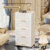 Multi-Layer Plastic Storage Cabinet for Children's Clothes, Snacks, Toys, Bedroom, Wardrobe, and Medicine.