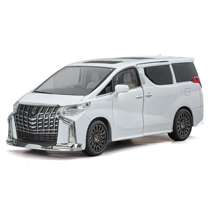 1:24 FOR Toyota Alphard Key Control Alloy Model Car Toy Diecasts Metal Casting Sound and Light Car Toys Vehicle