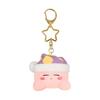 [Sanei Boeki] Plush Kirby Star Mini Mofu Mascot Keychain Sleep