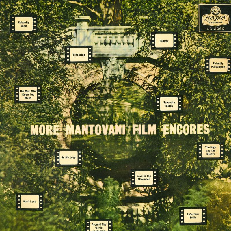 LP Record MANTOVANI & HIS ORCHESTRA - More Mantovani Film Encores LC3060 KING RECODS - Japan Classical Used