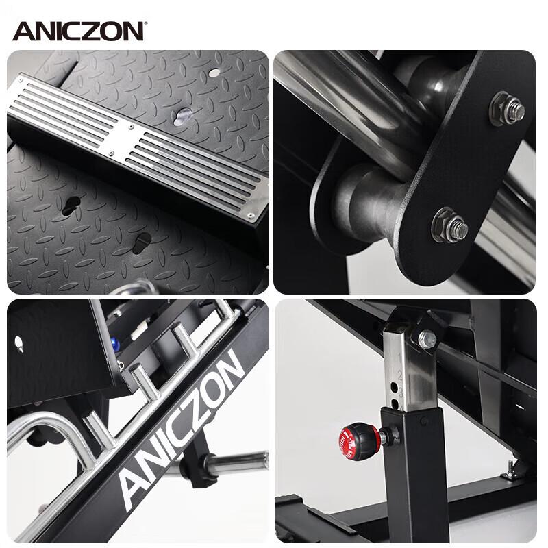 Yimai EM1086D Commercial Slant Squat Leg Press Machine with 200kg Plates