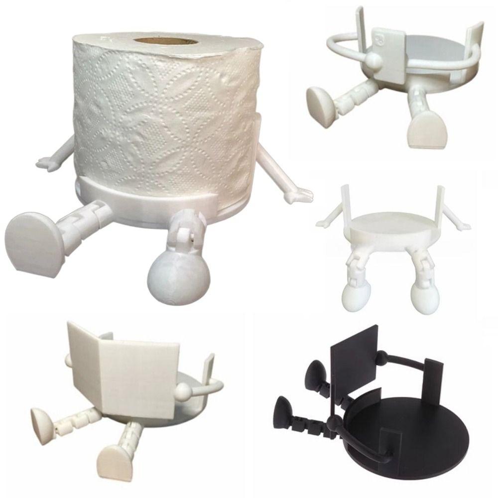 

Reusable Toilet Paper Holder Creative Tissue Towel Roll Dispenser Bathroom Accessory Style 3