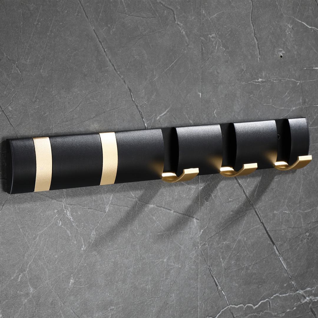 Складная вешалка для полотенец монтаж без гвоздей настенные крючки держатель для одежды вешалка для пальто 1913₽