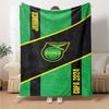 Jamaica Print Flannel Blanket High Quality Warm Comfortable Cover for All Seasons Perfect for Gifts Home Decor