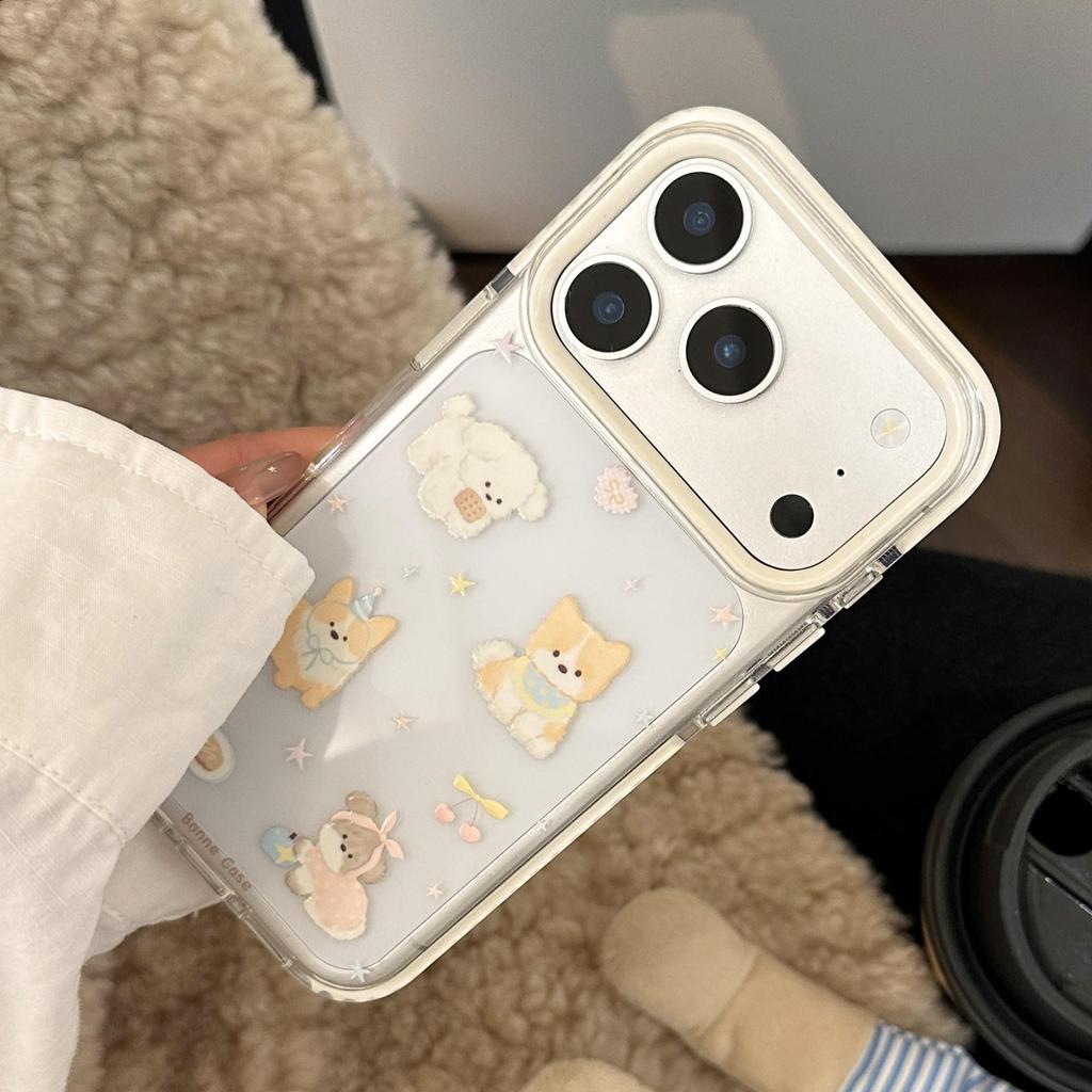 Cute Puppy Phone Case for iPhone 16, iPhone 17, and iPhone 17 Pro Max