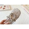 Breathable Lace Mesh Flat Shoes For Girls With Bow Spring Summer Children's Shoes Stylish Comfortable Girls Flats