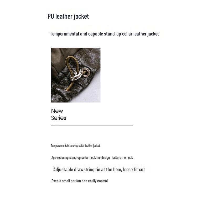 2025 Women's Korean Fashion Genuine Red Ancola Leather Jacket - Autumn/Winter Lambskin Trend