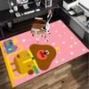 Cute Du-ggee Adventure Office Rug Chair Mat, Game Carpet, Suitable for Front Door, Bedroom, Living Room, Desk, Holiday Gift