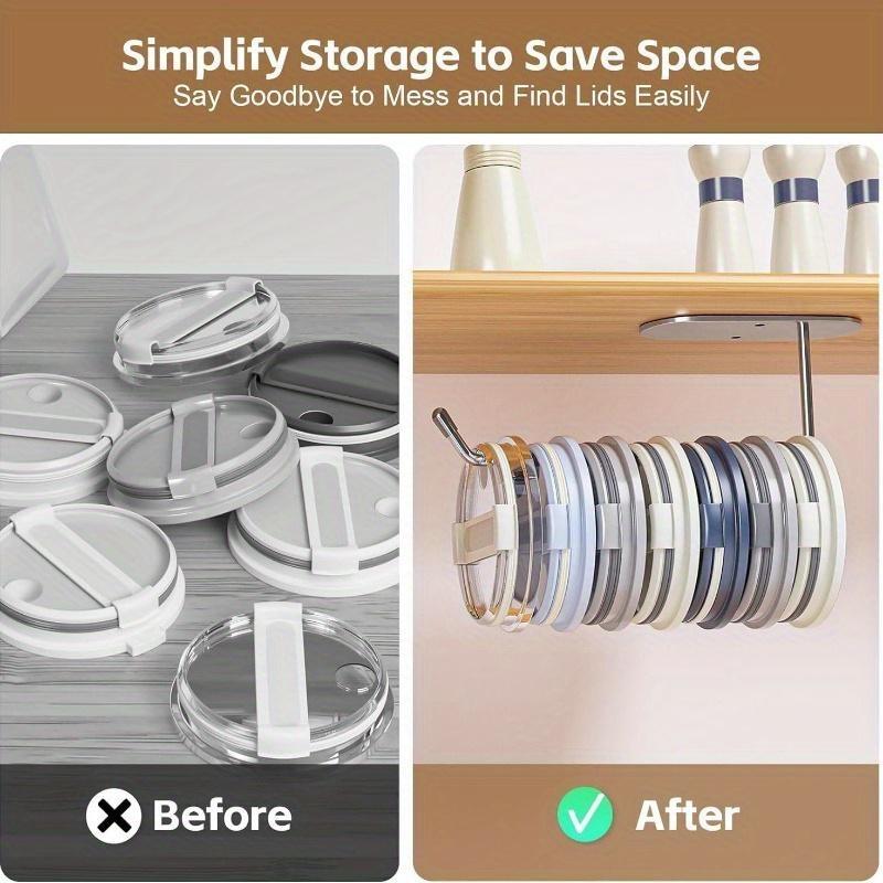 Suporte de aço inoxidável sem perfuração, filme plástico para cozinha, suporte para papel de cozinha, suporte para capa de copo de armário estilo americano, suporte para armazenamento