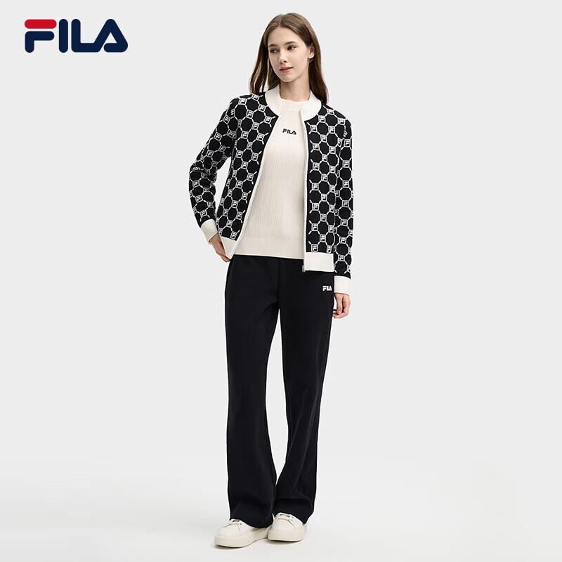 Fila Women's Colorblock Logo Knit Cardigan