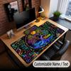 Tree of Life Theme Custom Mouse Pad Personalized With Name Text Customized Desk Mat For Office Home Decor