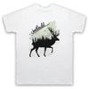 Join The Wild Deer Graffiti Style Wildlife Love Nature Unisexs Unisexs Tshirt