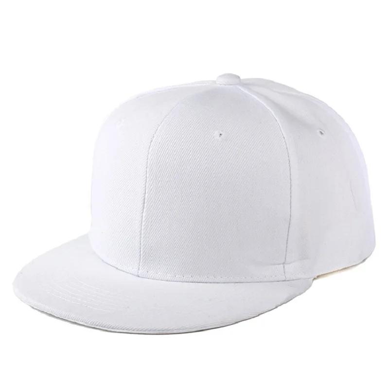 Fashion Unisex Baseball Cap Men Women Hip-Hop Flat-Brimmed Cap Outdoor Snapback Hat Flat Brim Trendy Leisure Adjustable Sun Hats