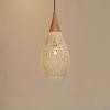 Designer Pendant Lamps Vintage Handmade Rattan Led Light Japanes Style Lighting for Kitchen Island Loft Dining Room Chandelier