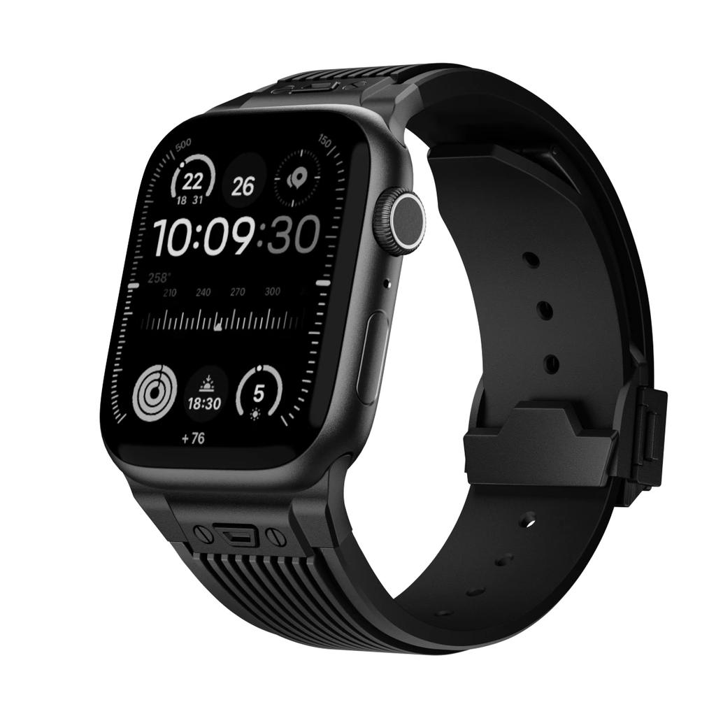 Silikonový sportovní řemínek pro Apple Watch Band řady 9 8 7 6 5 4 SE Ultra 2/1 49mm 45 44 42 41 40 38mm Gumový náramek Correa Pás
