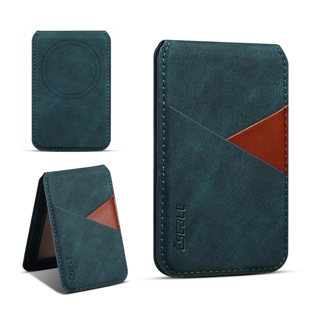 Portafoglio Magnetico in Pelle di Lusso Porta Cellulare Supporto Per iPhone 16 15 Plus 14 13 12 Pro Max 15Plus Antiscivolo Manicotto Blocco RFID Custodia Porta Carte di Credito/Identità