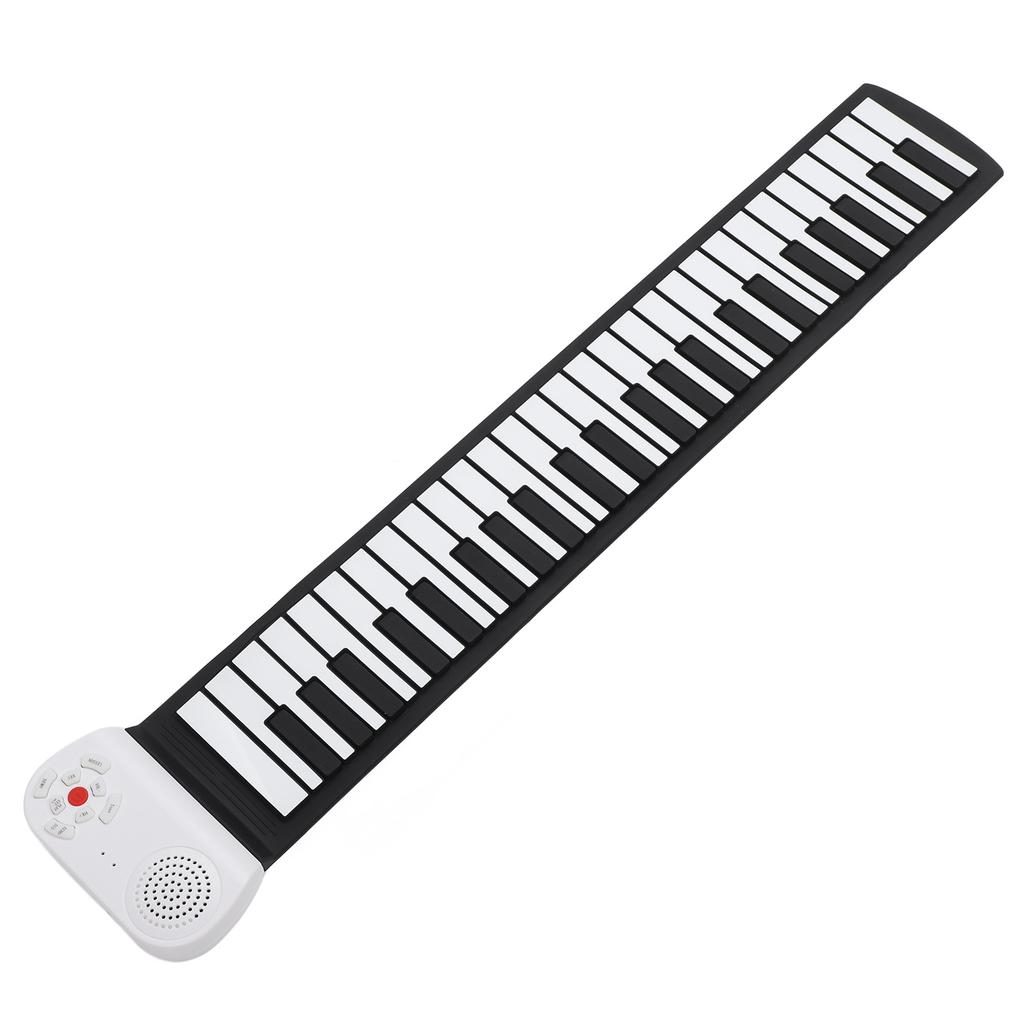 49 Keys Piano Toy Sound Rechargeable Electric Hand Roll Piano Toy for Beginner