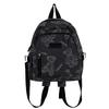 Schoolbag Textured Bear Printed Backpack Women's Fashion Lightweight Casual Student School Bag Large Capacity Short Trip Backpack