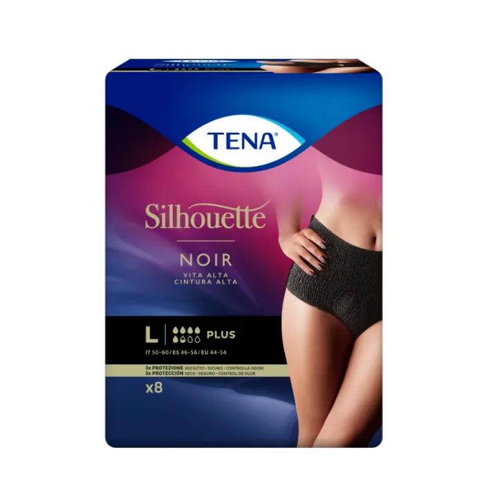 Трусики Tena Silhouette Tall Black L 8U