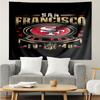 Vintage 49ers Football Quick-Dry Tapestry Hanging for Bedroom,Livingroom, Playroom,Decor Art Room Wall Tapestry Holiday and Birthday Gifts