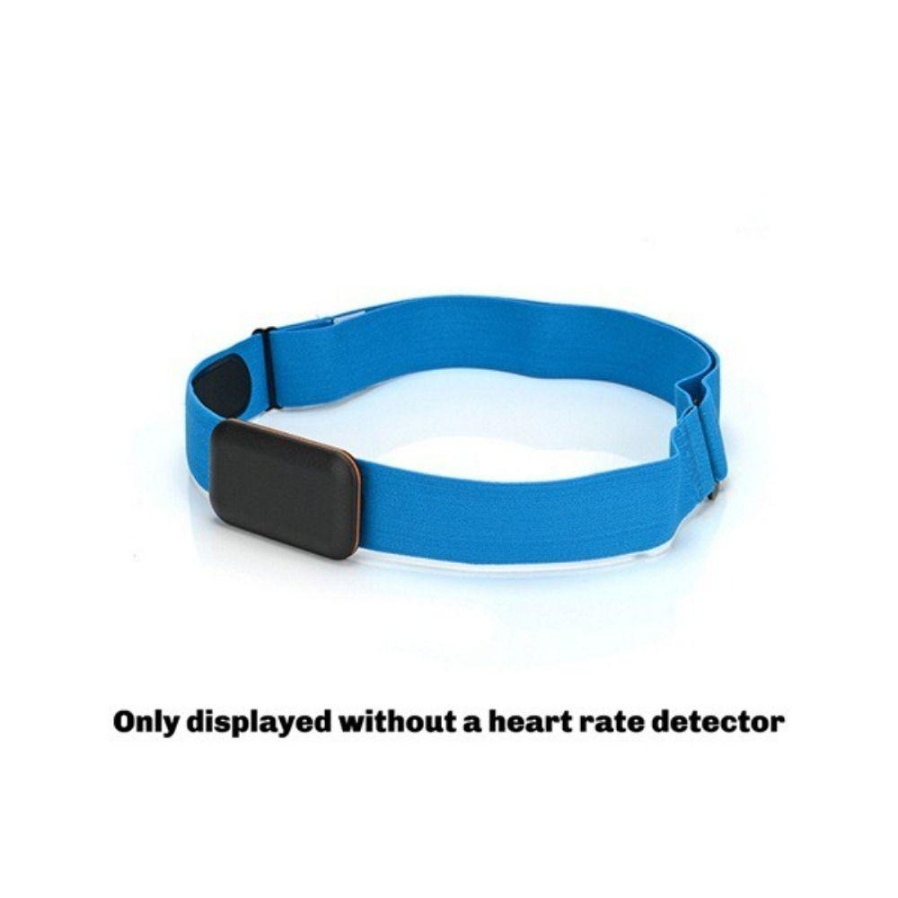 Silicone + Fiber Heart Rate Monitor Chest Strap Heart Rate Monitor Chest Belt Outdoor Sports