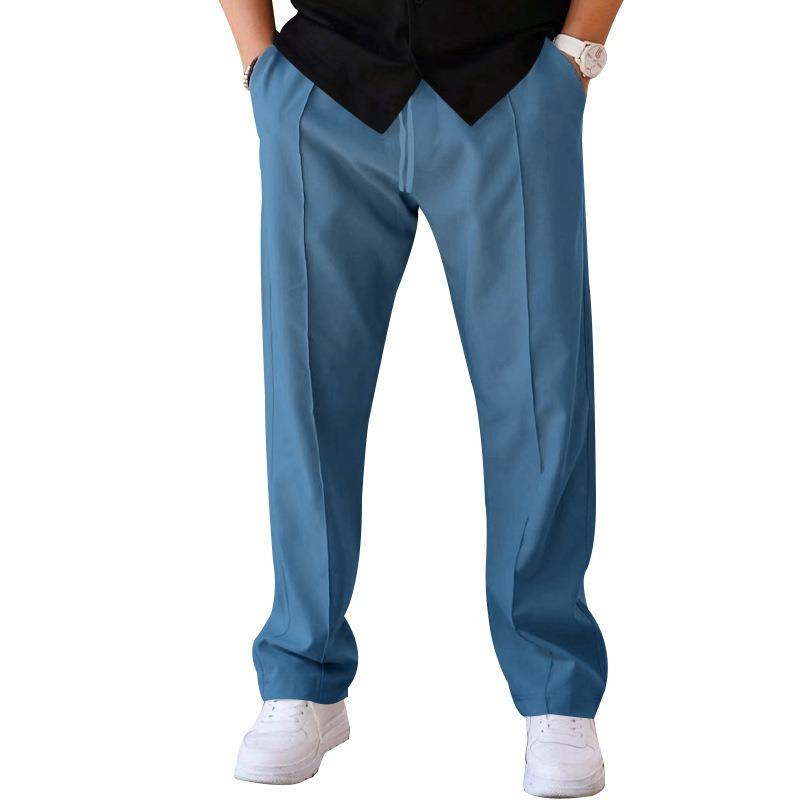 MGHR Pantaloni e Pantaloni Corti Casual da Uomo a Colore Unito con Stampa