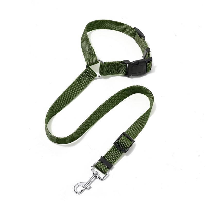 Pet Car Safety Belt with Round Ring for Dogs