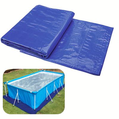 Durable Waterproof PE Swimming Pool Liner Pad - Heavy-Duty Protection for Above Ground Pools, Prevents Punctures, Easy To Clean & Store